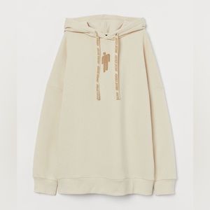 H&M Limited Edition Billie Eilish Oversized Hoodie Size Medium